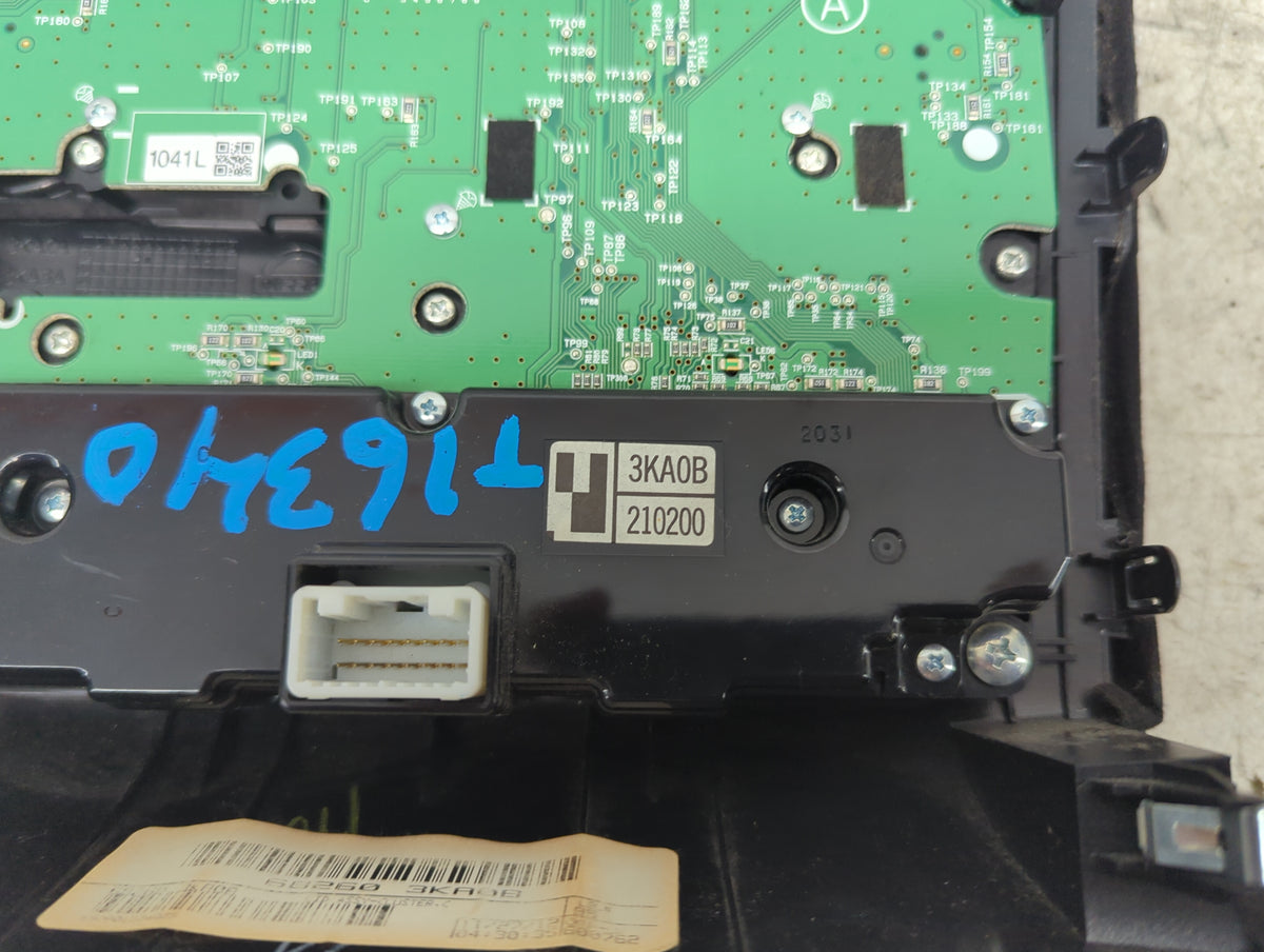 2013-2016 Nissan Pathfinder Climate Control Module Temperature AC/Heater Replacement P/N:3KA0B 210200 Fits OEM Used Auto Par