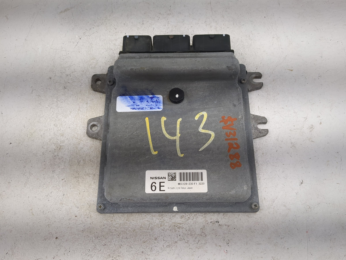 2013 Nissan Pathfinder PCM Engine Control Computer ECU ECM PCU OEM P/N:MEC128-230 Fits OEM Used Auto Parts - Oemusedautopart