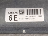 2013 Nissan Pathfinder PCM Engine Control Computer ECU ECM PCU OEM P/N:MEC128-230 Fits OEM Used Auto Parts - Oemusedautopart