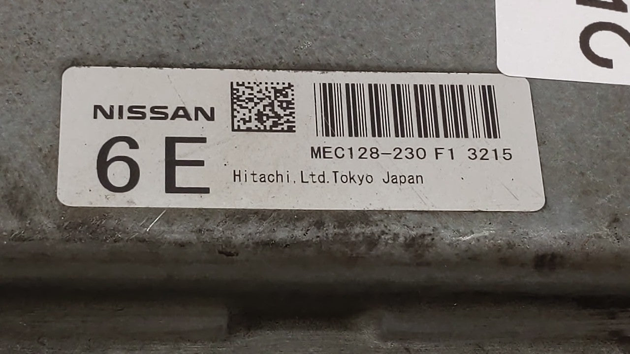 2013 Nissan Pathfinder PCM Engine Control Computer ECU ECM PCU OEM P/N:MEC128-230 E1 NEC008-067, MEC128-230 F1 Fits OEM Used