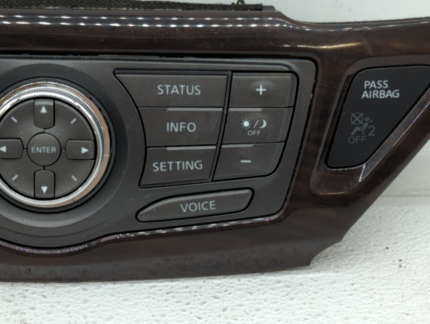 2013 Nissan Pathfinder Climate Control Module Temperature AC/Heater Replacement P/N:3KA5A-210251 Fits OEM Used Auto Parts - 