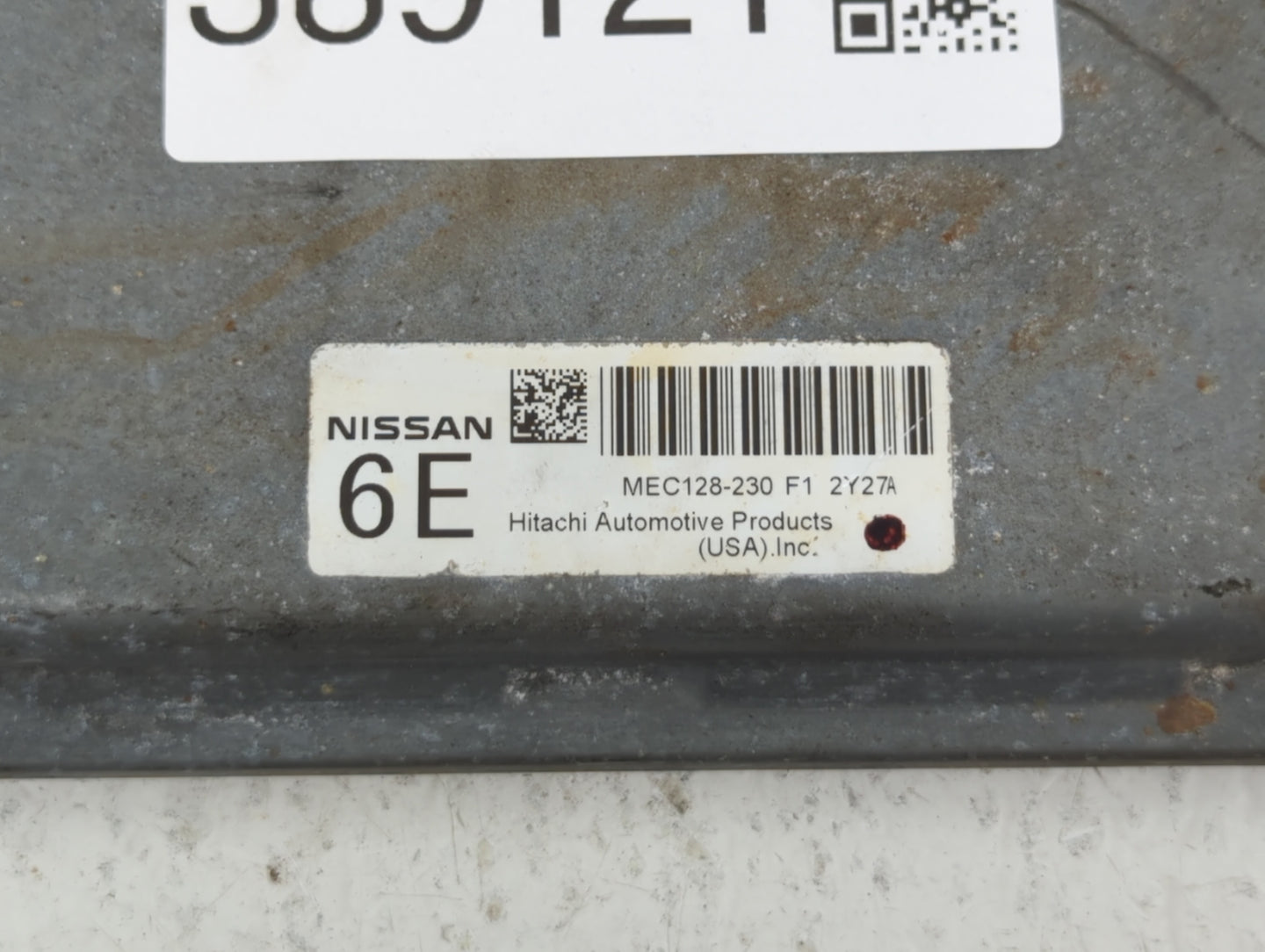 2013 Nissan Pathfinder PCM Engine Control Computer ECU ECM PCU OEM P/N:MEC128-230 E1 NEC008-067, MEC128-230 F1 Fits OEM Used