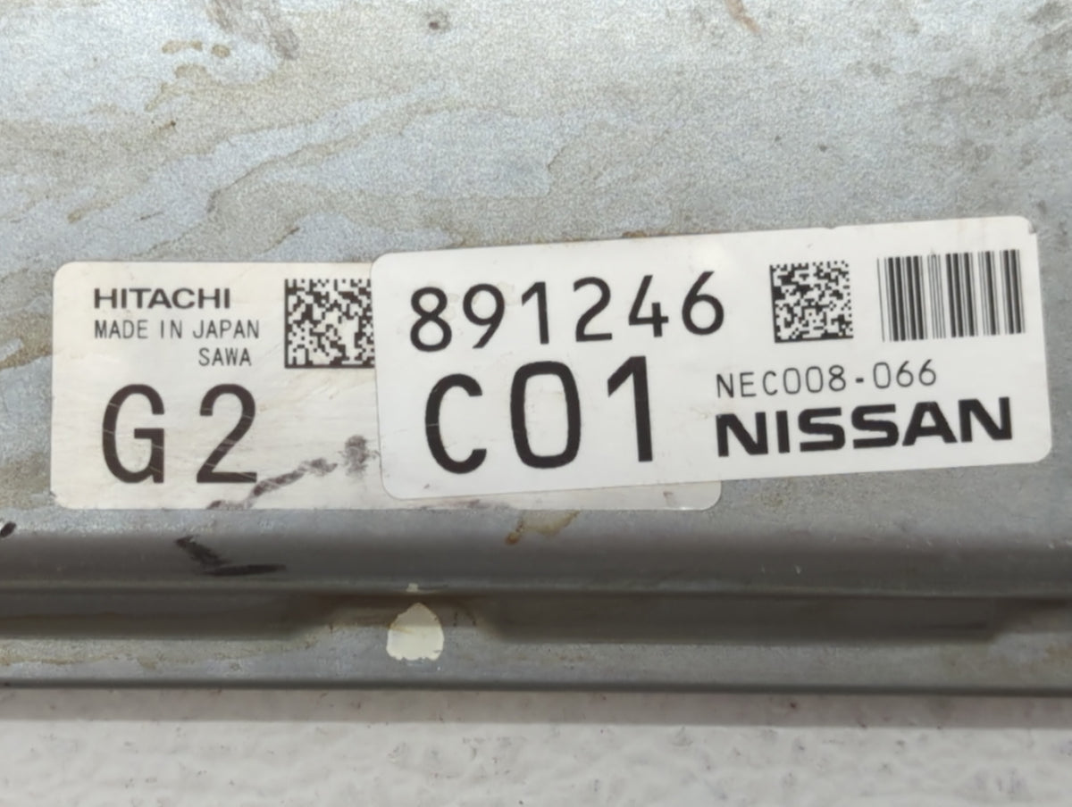 2013 Nissan Pathfinder PCM Engine Control Computer ECU ECM PCU OEM P/N:NEC008-066 BEM3B1-300 A1, MEC128-220 Fits OEM Used Au