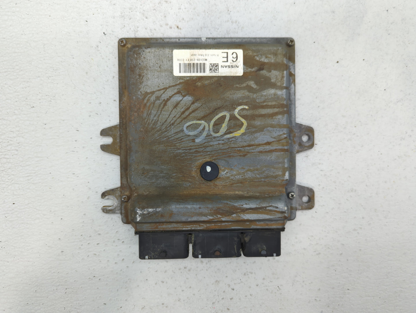 2013 Nissan Pathfinder PCM Engine Control Computer ECU ECM PCU OEM P/N:NEC008-067 MEC128-230 E1, MEC128-230 F1 Fits OEM Used