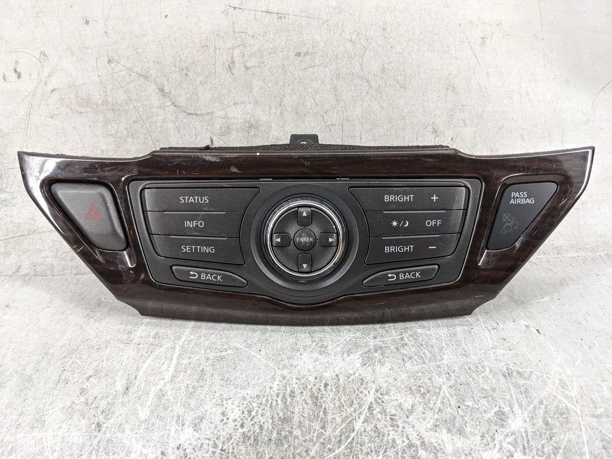 2013-2016 Nissan Pathfinder Climate Control Module Temperature AC/Heater Replacement P/N:3KA0A 210250 Fits OEM Used Auto Par