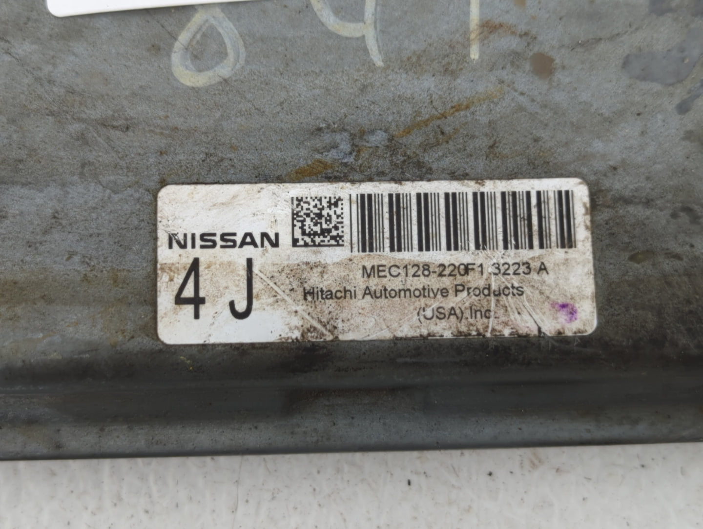 2013 Nissan Pathfinder PCM Engine Control Computer ECU ECM PCU OEM P/N:MEC128-220 F1 Fits OEM Used Auto Parts - Oemusedautop
