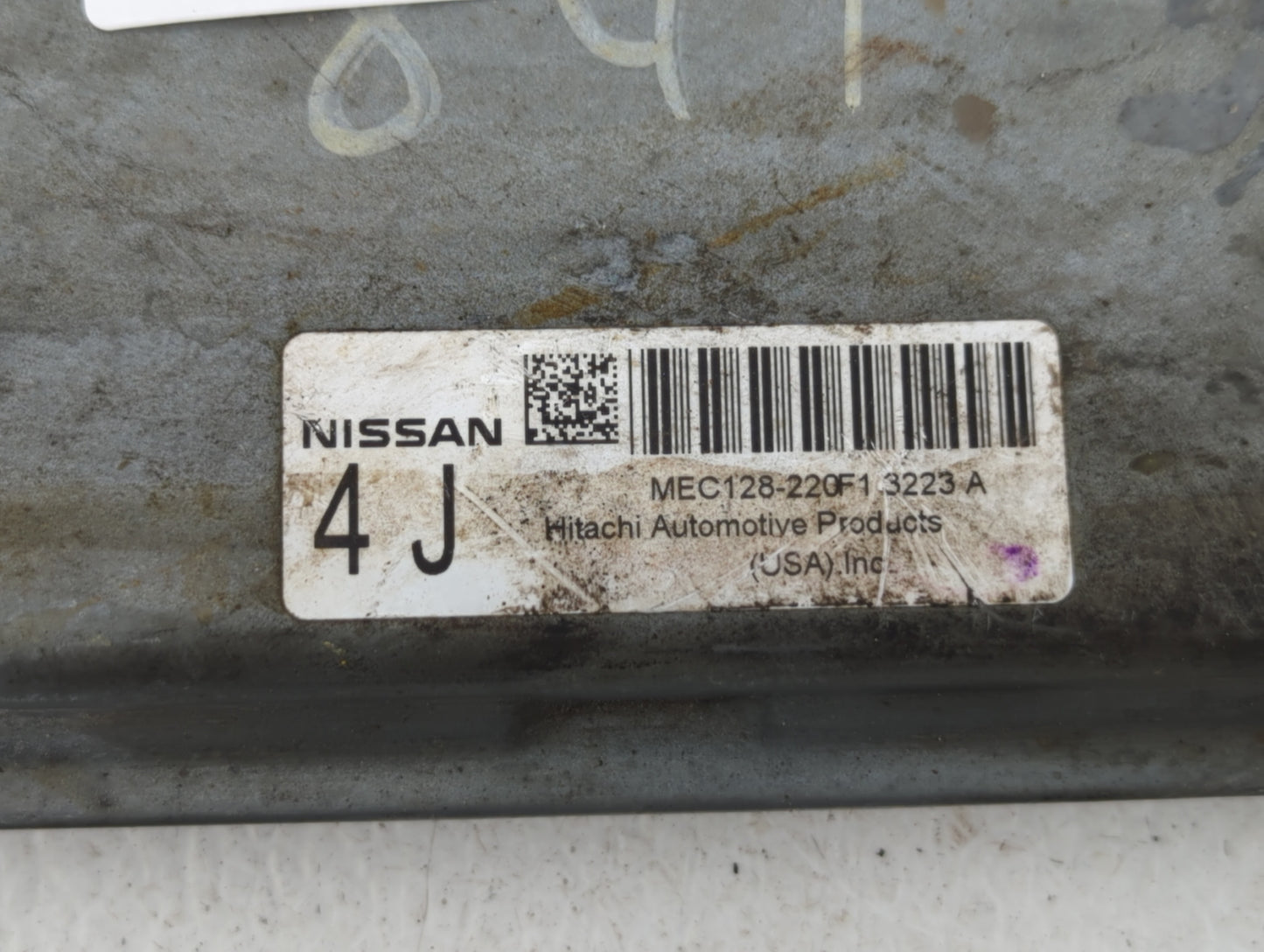 2013 Nissan Pathfinder PCM Engine Control Computer ECU ECM PCU OEM P/N:MEC128-220 F1 Fits OEM Used Auto Parts - Oemusedautop
