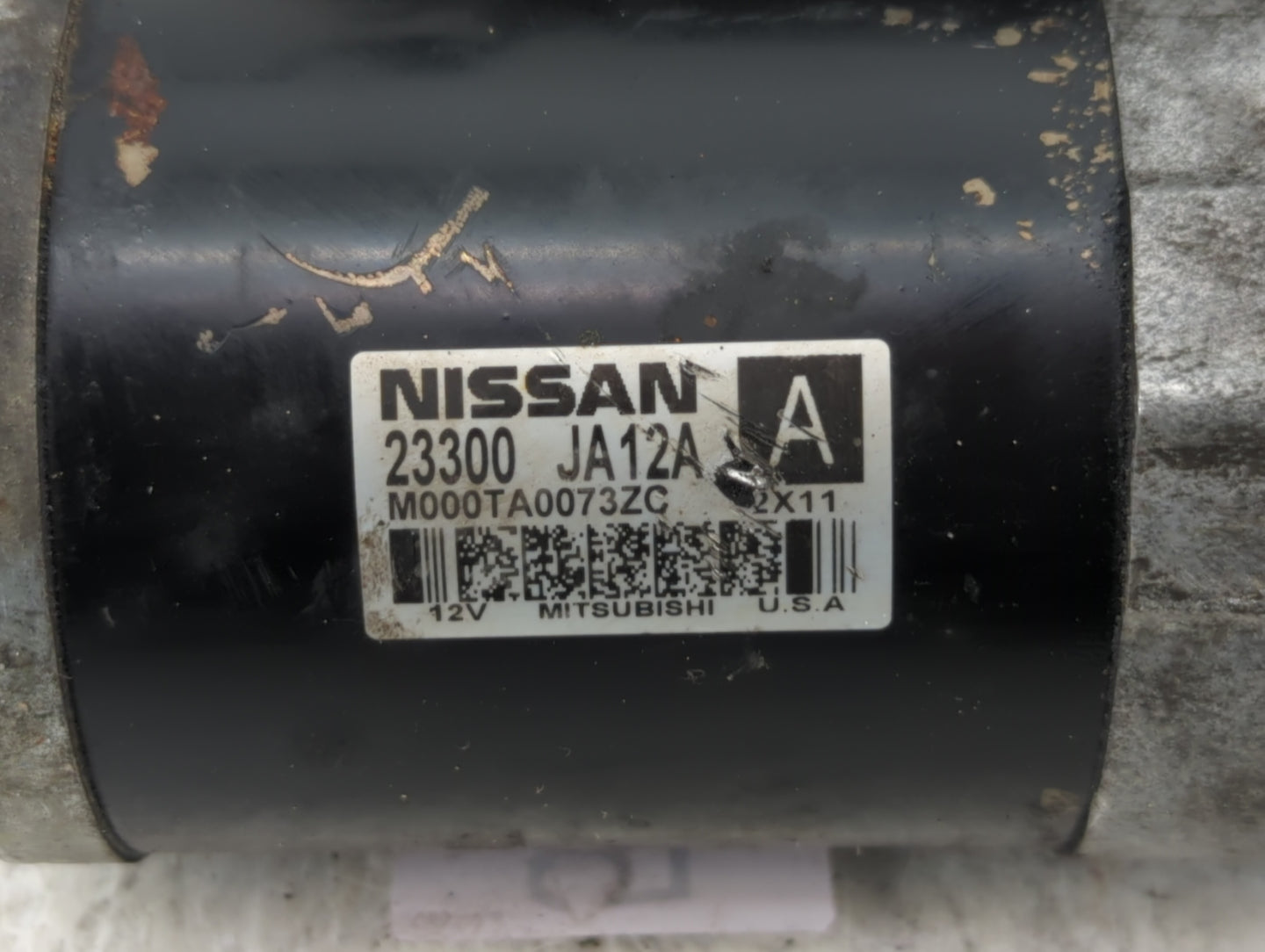 2013-2017 Nissan Pathfinder Car Starter Motor Solenoid OEM P/N:M000TA0073ZC 23300 JA12A Fits Fits 2013 2014 2017 OEM Used Au