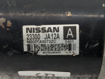 2013-2017 Nissan Pathfinder Car Starter Motor Solenoid OEM P/N:M000TA0073ZC 23300 JA12A Fits Fits 2013 2014 2017 OEM Used Auto Parts