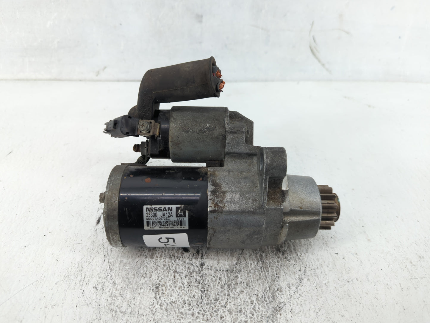 2013-2017 Nissan Pathfinder Car Starter Motor Solenoid OEM P/N:M000TA0073ZC 23300 JA12A Fits Fits 2013 2014 2017 OEM Used Au