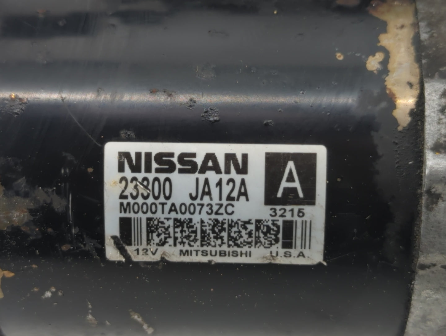 2013-2017 Nissan Pathfinder Car Starter Motor Solenoid OEM P/N:M000TA0073ZC 23300 JA12A Fits Fits 2013 2014 2017 OEM Used Au