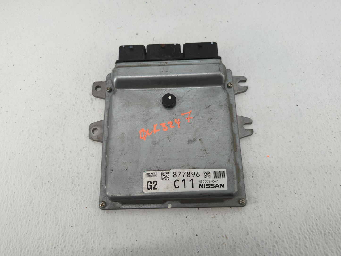 2013 Nissan Pathfinder PCM Engine Control Computer ECU ECM PCU OEM P/N:NEC008-067 MEC128-230 E1, MEC128-230 F1 Fits OEM Used