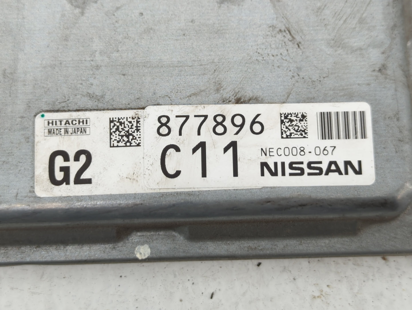 2013 Nissan Pathfinder PCM Engine Control Computer ECU ECM PCU OEM P/N:NEC008-067 MEC128-230 E1, MEC128-230 F1 Fits OEM Used