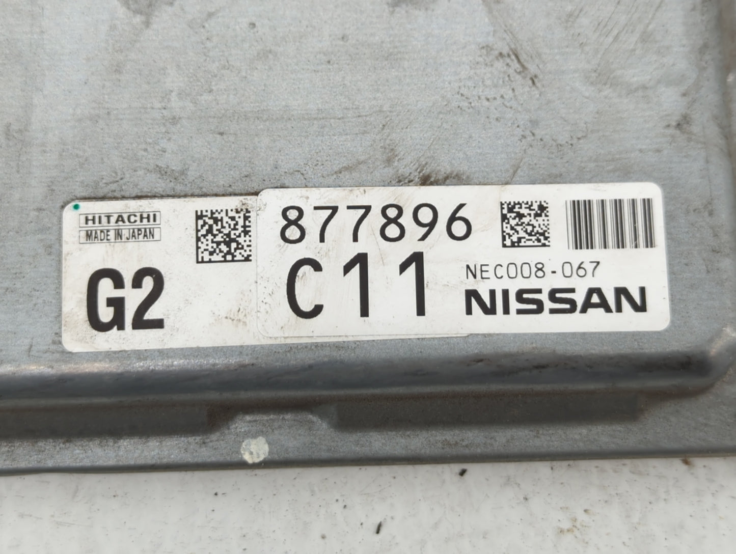 2013 Nissan Pathfinder PCM Engine Control Computer ECU ECM PCU OEM P/N:NEC008-067 MEC128-230 E1, MEC128-230 F1 Fits OEM Used