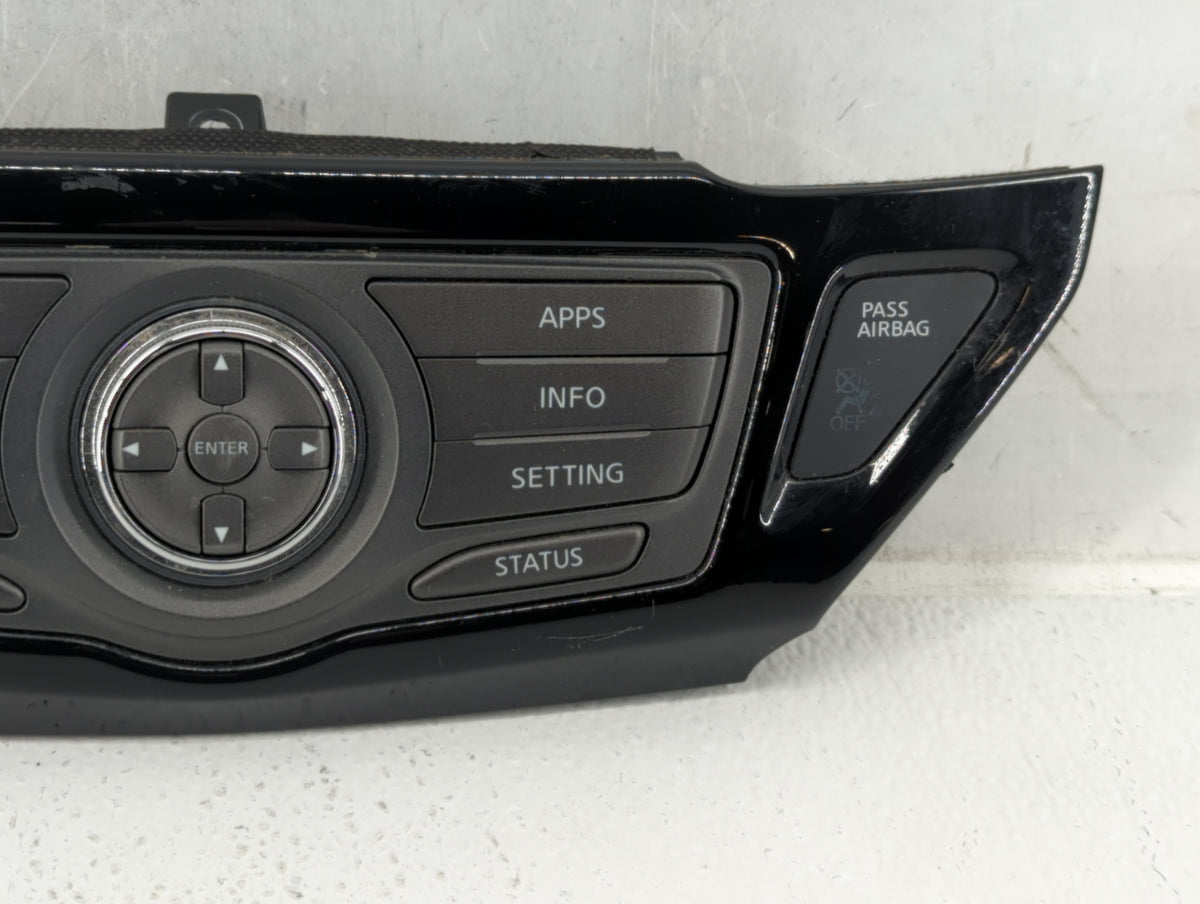 2013-2016 Nissan Pathfinder Climate Control Module Temperature AC/Heater Replacement P/N:9PJ0A210260 Fits Fits 2013 2014 201