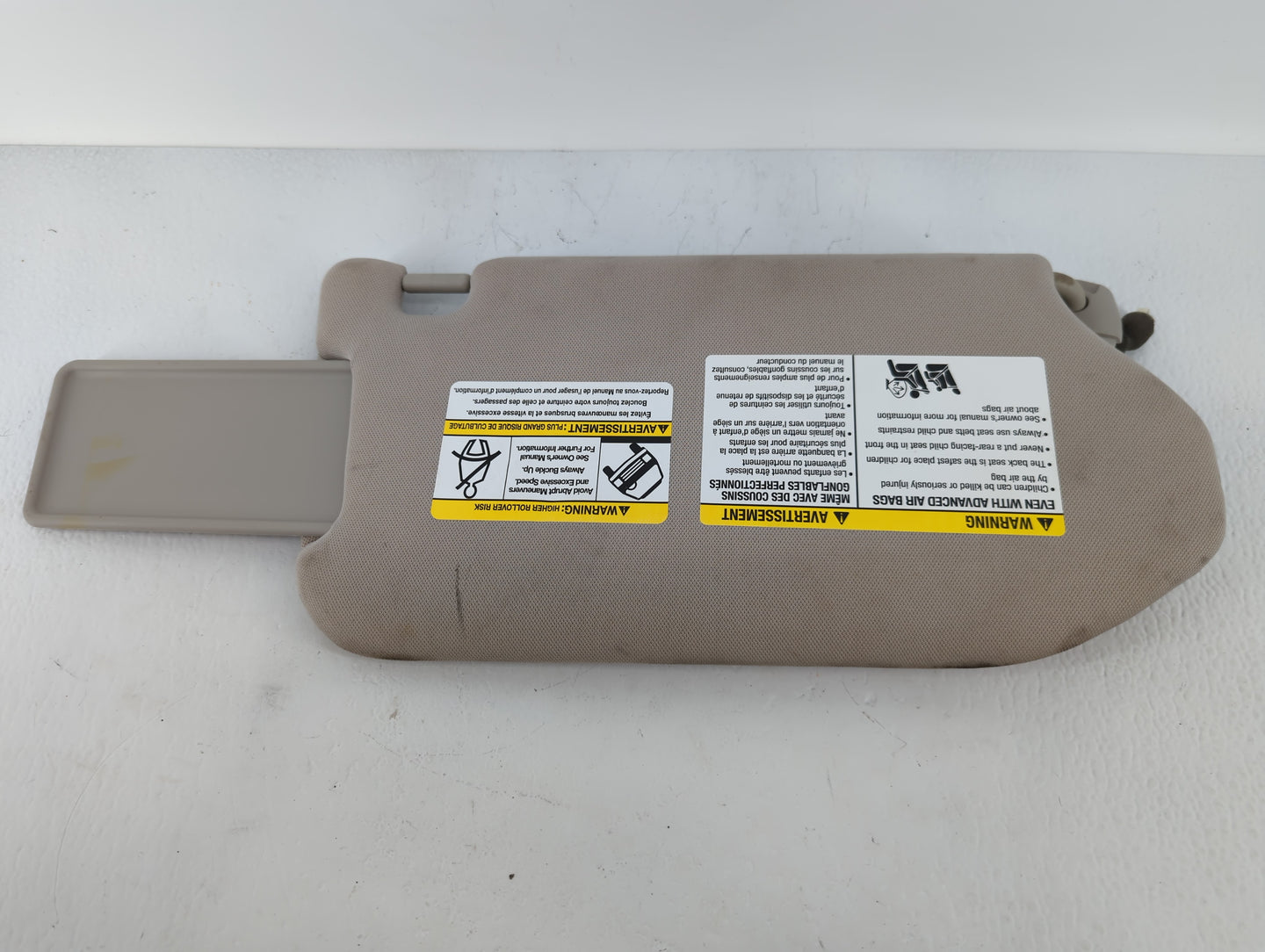 2013-2018 Nissan Pathfinder Sun Visor Shade Replacement Driver Left Mirror Fits Fits 2013 2014 2015 2016 2017 2018 OEM Used 
