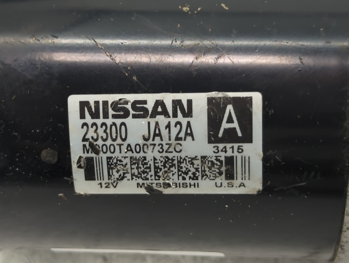 2013-2017 Nissan Pathfinder Car Starter Motor Solenoid OEM P/N:23300 JA12A Fits Fits 2013 2014 2017 OEM Used Auto Parts - Oe