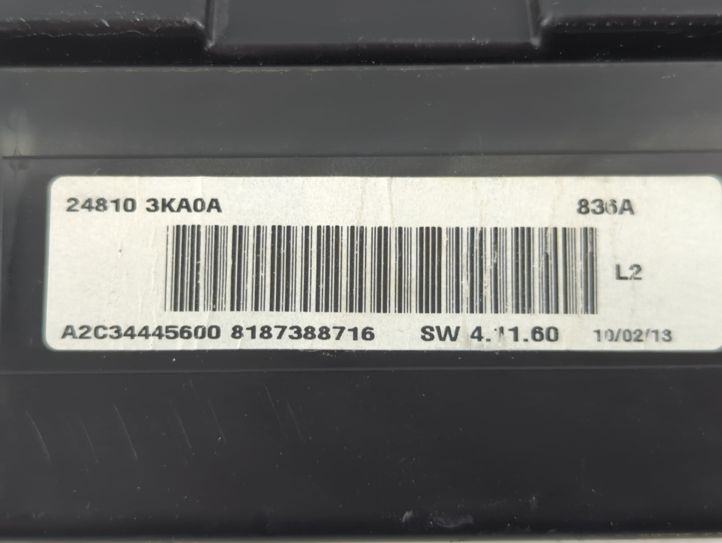 2013 Nissan Pathfinder Instrument Cluster Speedometer Gauges P/N:24810 3KA0A A2C34445600 Fits OEM Used Auto Parts - Oemuseda