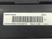 2013 Nissan Pathfinder Instrument Cluster Speedometer Gauges P/N:24810 3KA0A A2C34445600 Fits OEM Used Auto Parts - Oemuseda