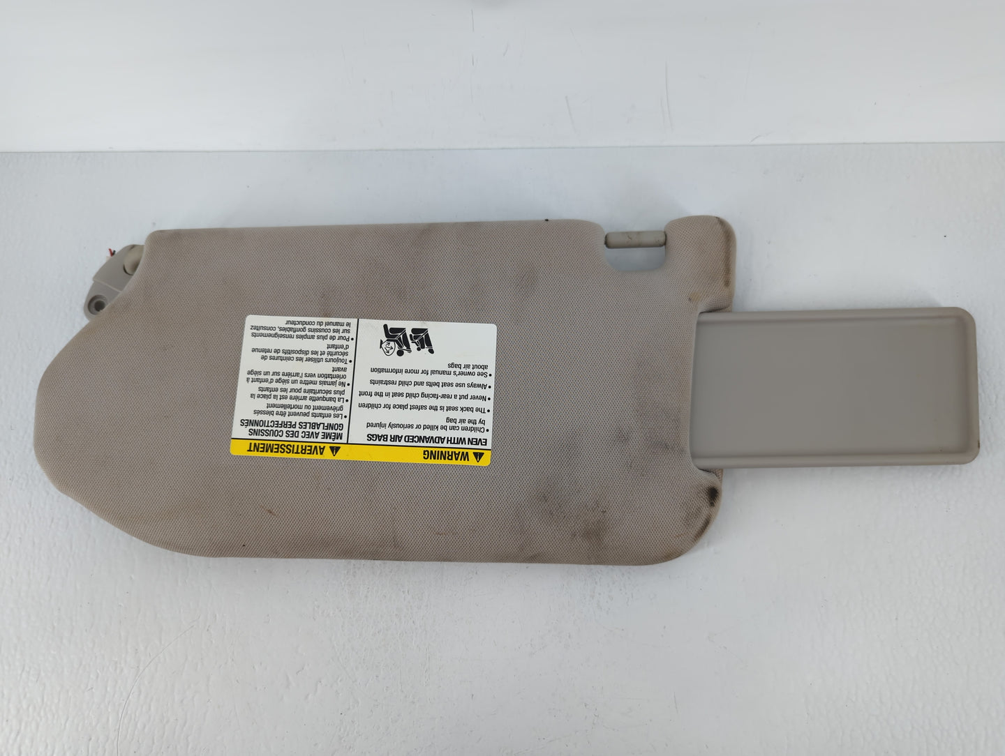 2013-2018 Nissan Pathfinder Sun Visor Shade Replacement Passenger Right Mirror Fits Fits 2013 2014 2015 2016 2017 2018 2019 