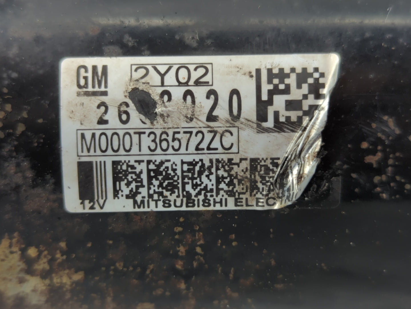 2013 Nissan Pathfinder Car Starter Motor Solenoid OEM P/N:M000T36572ZC 26-8020 Fits OEM Used Auto Parts - Oemusedautoparts1.