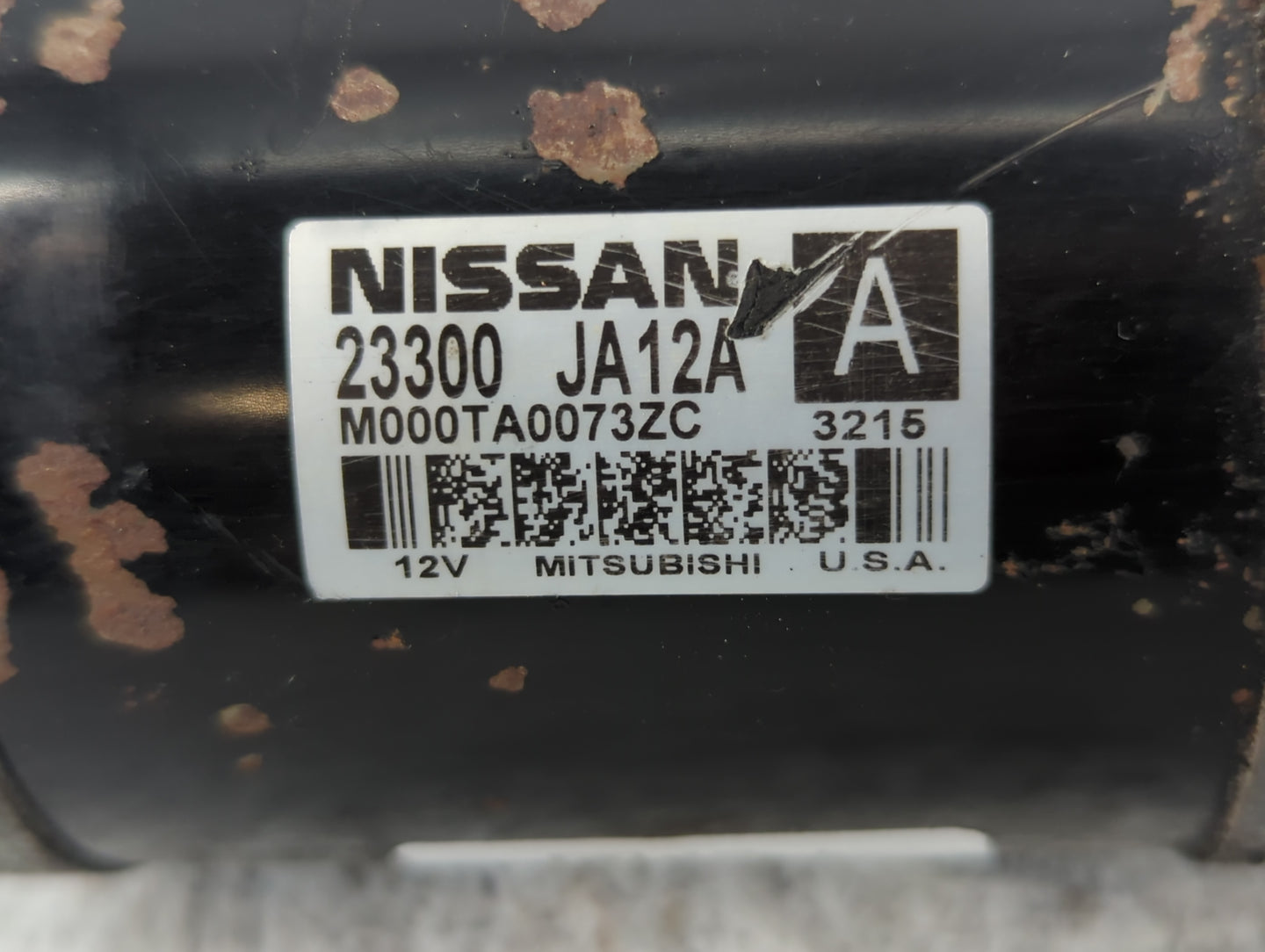 2013-2017 Nissan Pathfinder Car Starter Motor Solenoid OEM P/N:23300 JA12A Fits Fits 2013 2014 2017 OEM Used Auto Parts - Oe