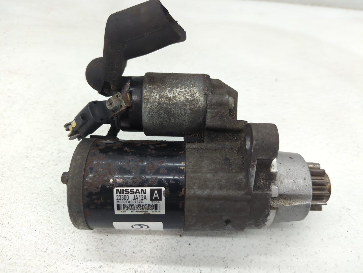 2013-2017 Nissan Pathfinder Car Starter Motor Solenoid OEM P/N:M000TA0073ZC 23300 JA12A Fits Fits 2013 2014 2017 OEM Used Au