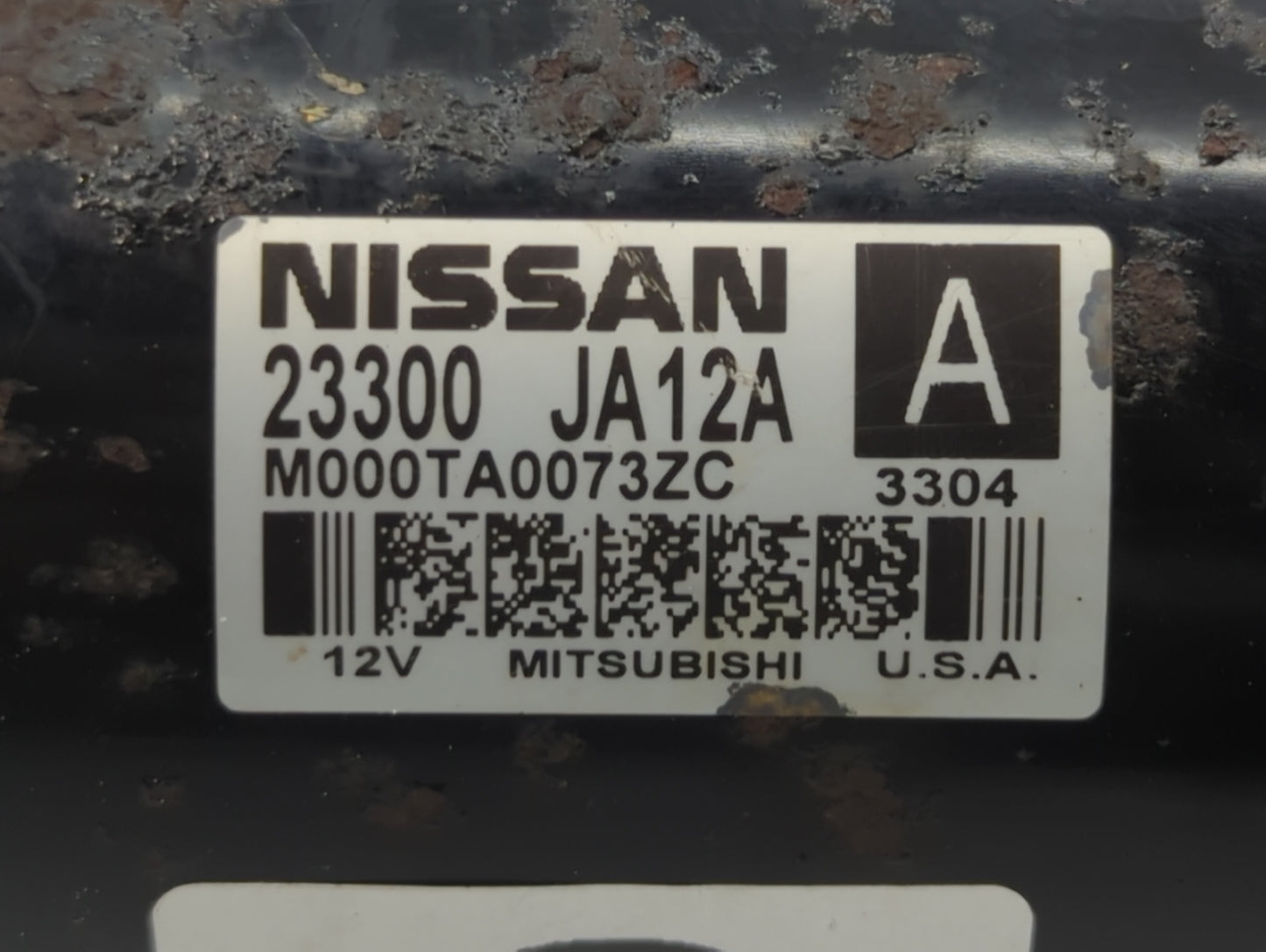 2013-2017 Nissan Pathfinder Car Starter Motor Solenoid OEM P/N:M000TA0073ZC 23300 JA12A Fits Fits 2013 2014 2017 OEM Used Au