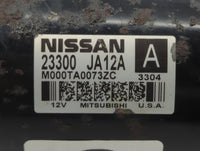 2013-2017 Nissan Pathfinder Car Starter Motor Solenoid OEM P/N:M000TA0073ZC 23300 JA12A Fits Fits 2013 2014 2017 OEM Used Au