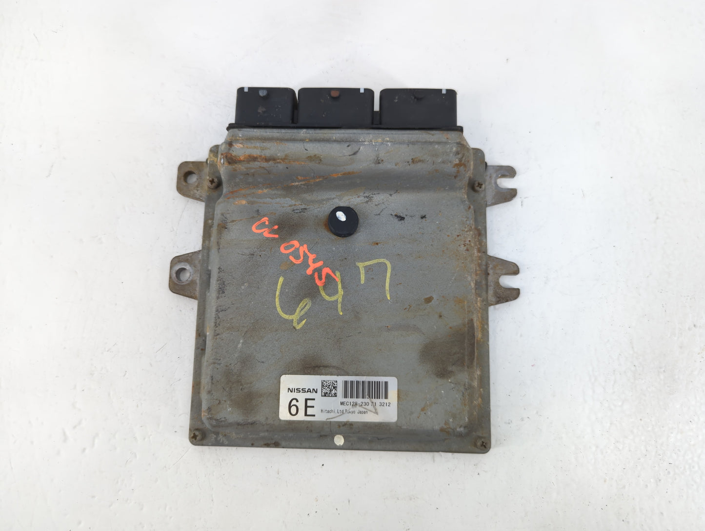 2013 Nissan Pathfinder PCM Engine Control Computer ECU ECM PCU OEM P/N:MEC128-230 Fits OEM Used Auto Parts - Oemusedautopart