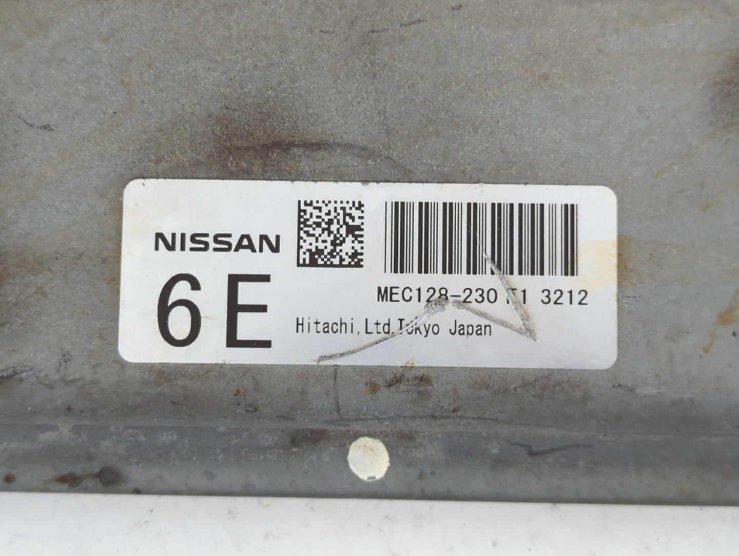 2013 Nissan Pathfinder PCM Engine Control Computer ECU ECM PCU OEM P/N:MEC128-230 Fits OEM Used Auto Parts - Oemusedautopart