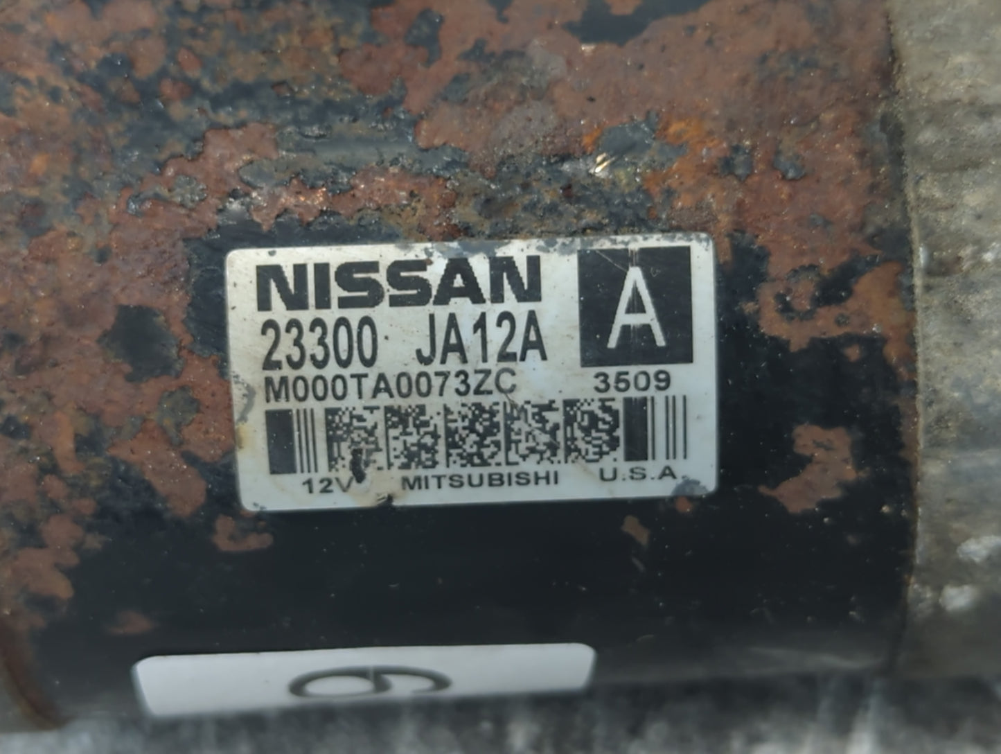 2013-2017 Nissan Pathfinder Car Starter Motor Solenoid OEM P/N:23300 JA12A Fits Fits 2013 2014 2017 OEM Used Auto Parts - Oe