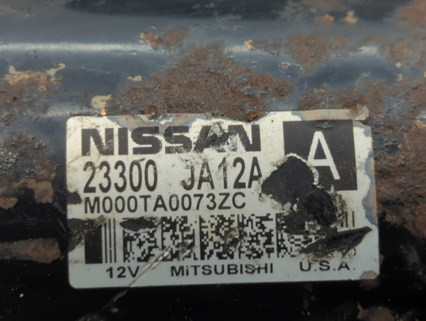 2013-2017 Nissan Pathfinder Car Starter Motor Solenoid OEM P/N:23300 JA12A Fits Fits 2013 2014 2017 OEM Used Auto Parts - Oe
