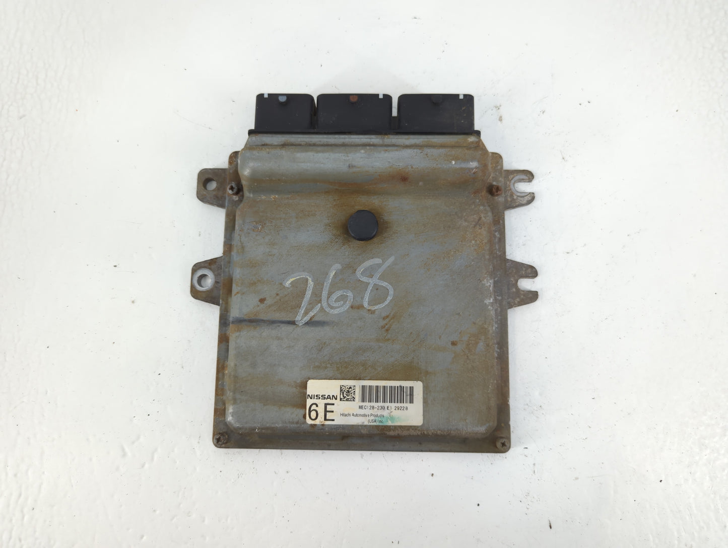 2013 Nissan Pathfinder PCM Engine Control Computer ECU ECM PCU OEM P/N:MEC128-230 E1 2922 B Fits OEM Used Auto Parts - Oemus