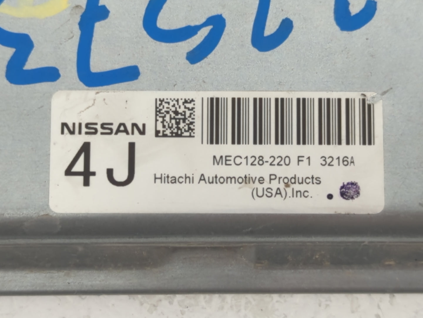 2013 Nissan Pathfinder PCM Engine Control Computer ECU ECM PCU OEM P/N:MEC128-220 F1 3216A Fits OEM Used Auto Parts - Oemuse