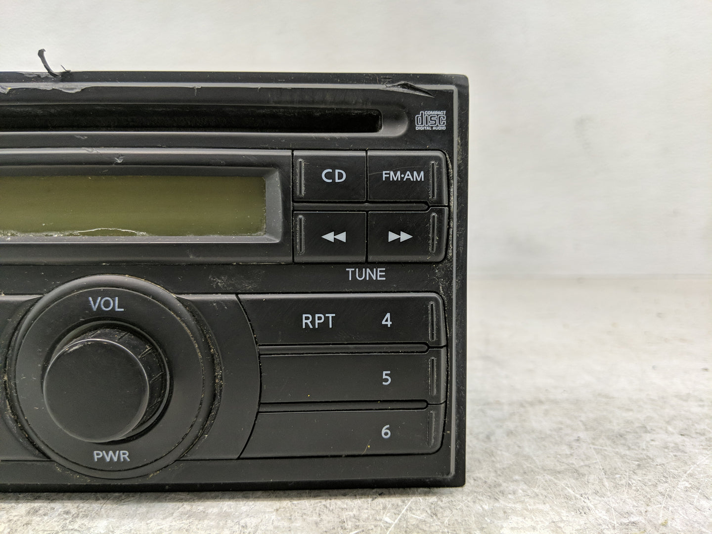 2013 Nissan Pickup Radio AM FM Cd Player Receiver Replacement P/N:28185 Z800A Fits Fits 2008 2009 2010 2011 2012 OEM Used Au