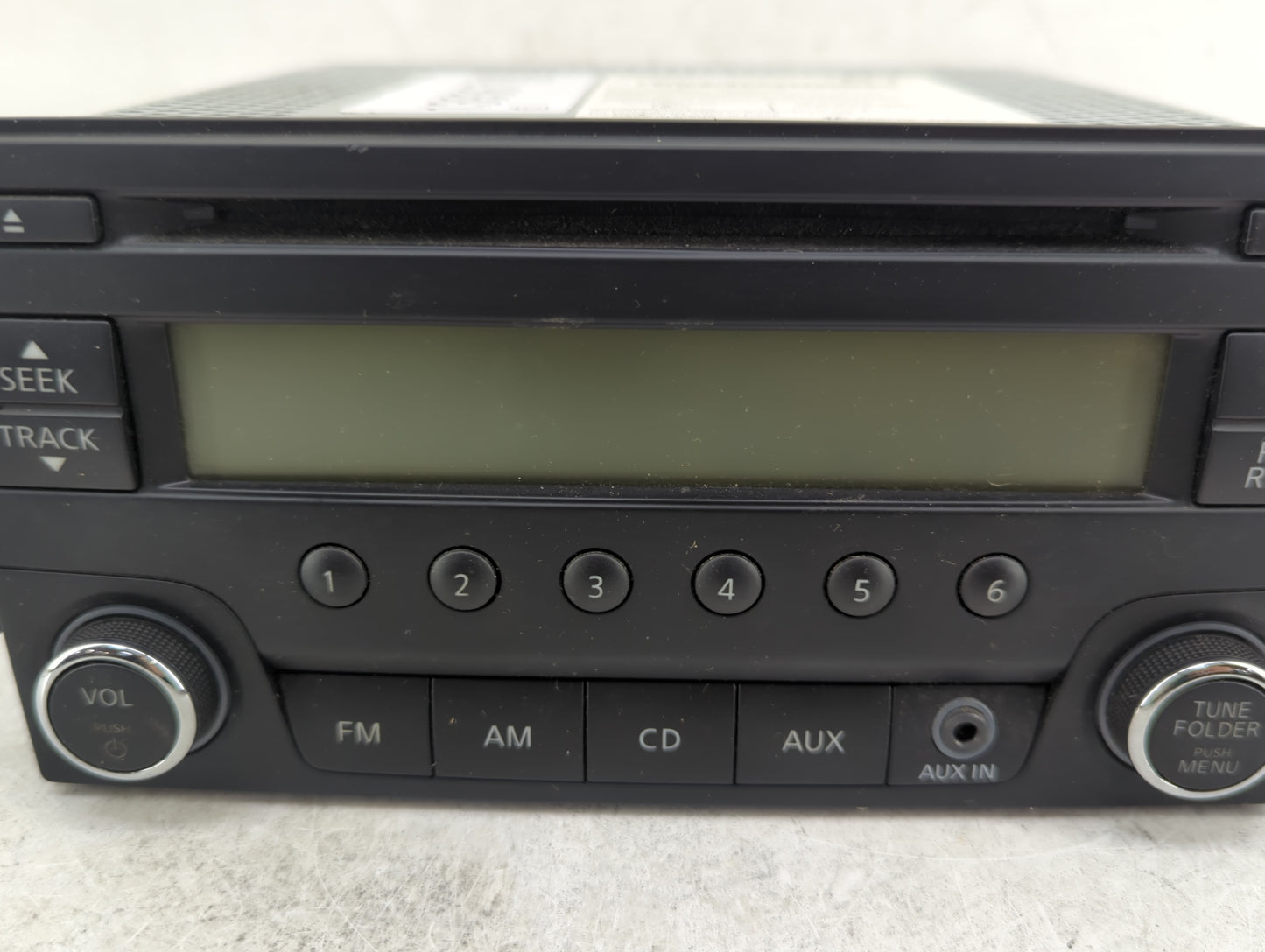 2013-2017 Nissan Quest Radio AM FM Cd Player Receiver Replacement P/N:28185 3WS0A Fits Fits 2013 2014 2015 2016 2017 OEM Use