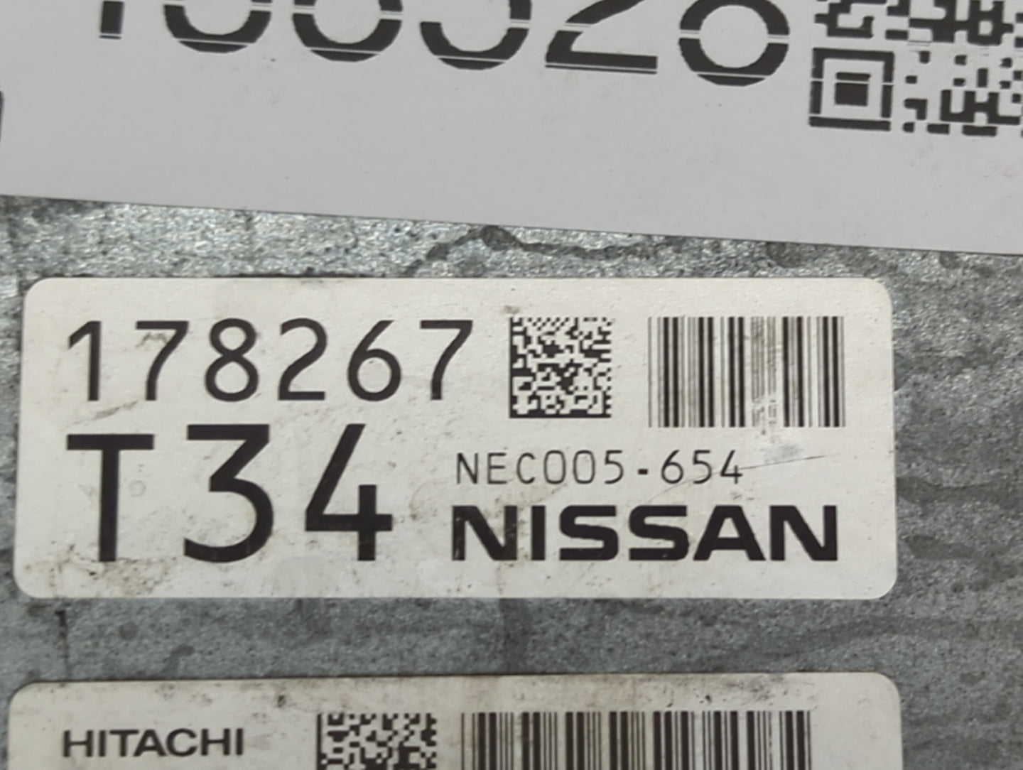 2013 Nissan Quest PCM Engine Control Computer ECU ECM PCU OEM P/N:NEC005-654 Fits OEM Used Auto Parts - Oemusedautoparts1.co