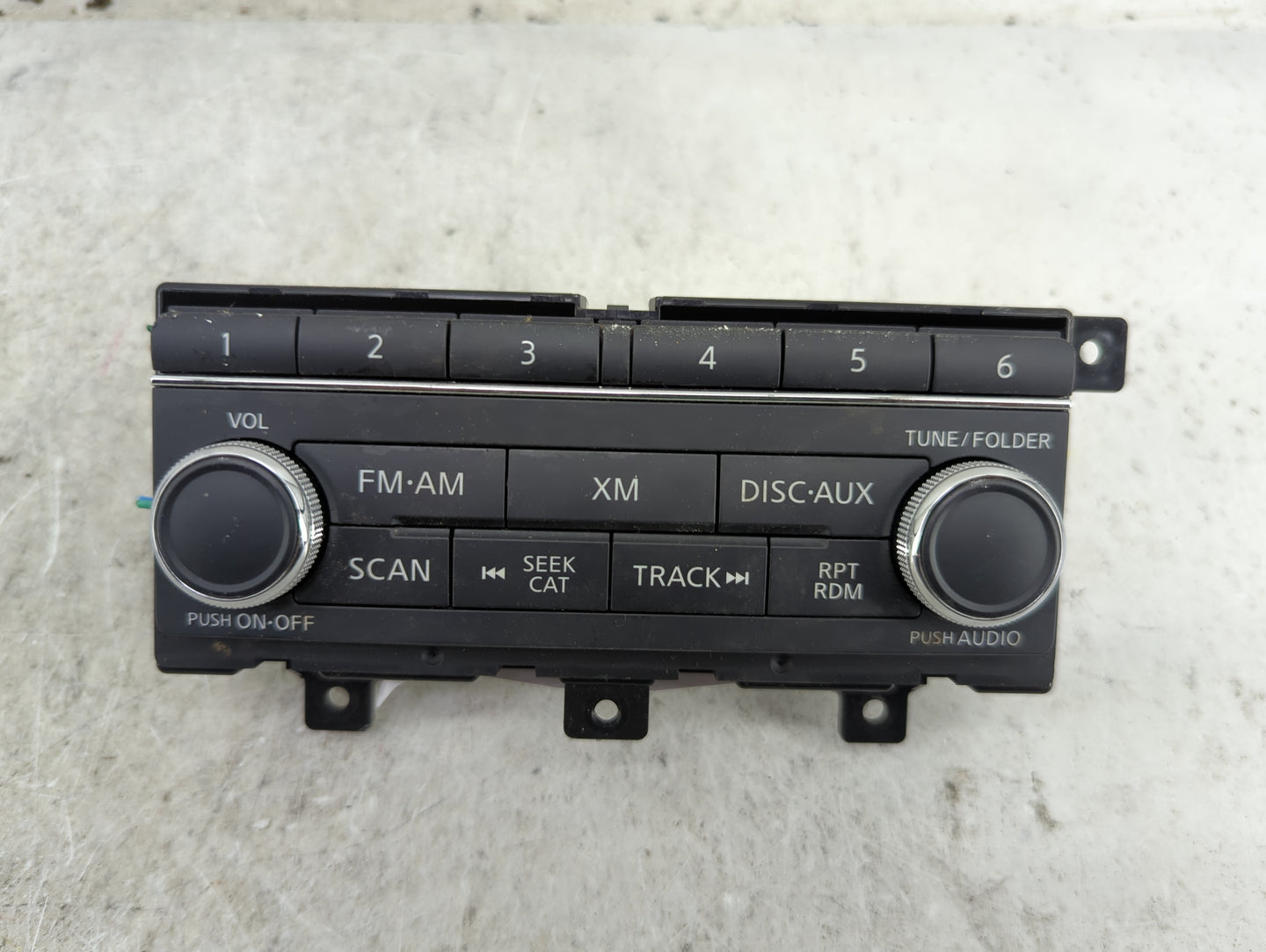 2013-2017 Nissan Quest Radio AM FM Cd Player Receiver Replacement P/N:253913WS0A 253913WS0A-A Fits Fits 2013 2014 2015 2016 