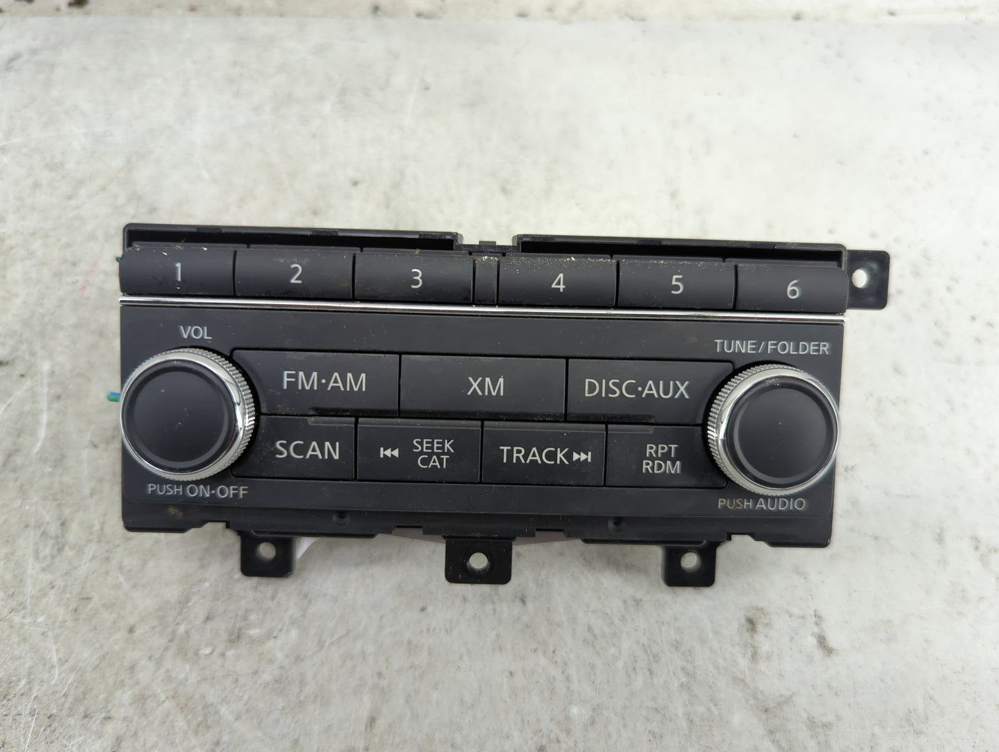 2013-2017 Nissan Quest Radio AM FM Cd Player Receiver Replacement P/N:253913WS0A 253913WS0A-A Fits Fits 2013 2014 2015 2016 