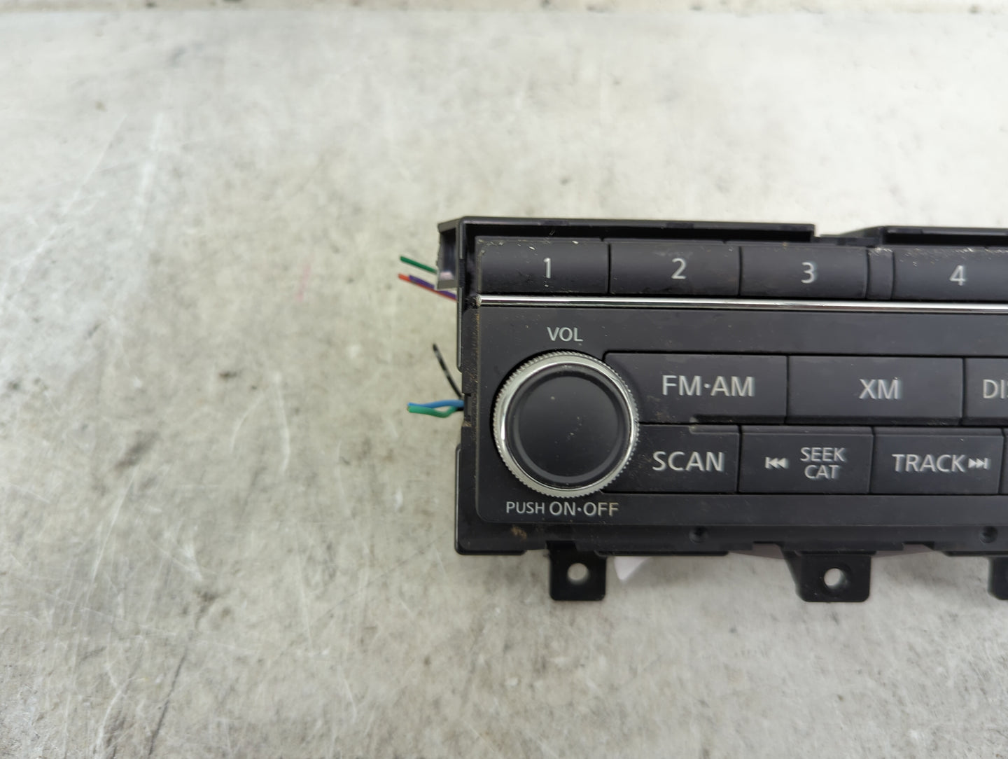 2013-2017 Nissan Quest Radio AM FM Cd Player Receiver Replacement P/N:253913WS0A 253913WS0A-A Fits Fits 2013 2014 2015 2016 