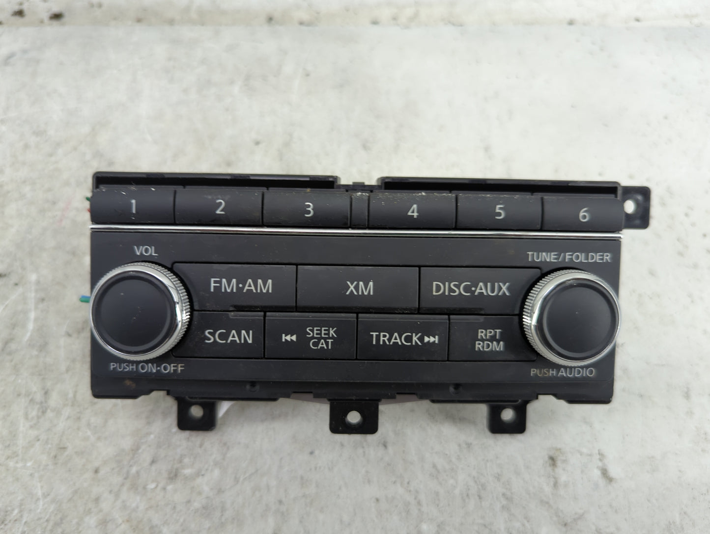 2013-2017 Nissan Quest Radio AM FM Cd Player Receiver Replacement P/N:253913WS0A 253913WS0A-A Fits Fits 2013 2014 2015 2016 