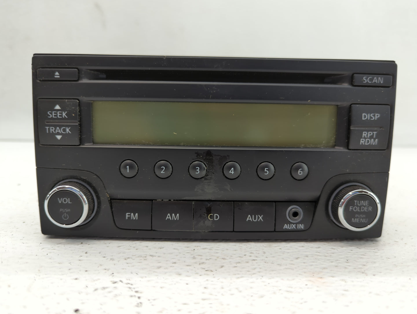 2013-2017 Nissan Quest Radio AM FM Cd Player Receiver Replacement P/N:3484QA 0001755 28185 3WS0A Fits OEM Used Auto Parts - 