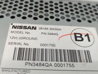 2013-2017 Nissan Quest Radio AM FM Cd Player Receiver Replacement P/N:3484QA 0001755 28185 3WS0A Fits OEM Used Auto Parts - 