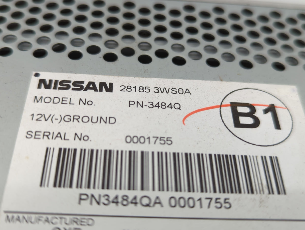 2013-2017 Nissan Quest Radio AM FM Cd Player Receiver Replacement P/N:3484QA 0001755 28185 3WS0A Fits 2013 2014 2015 2016 20