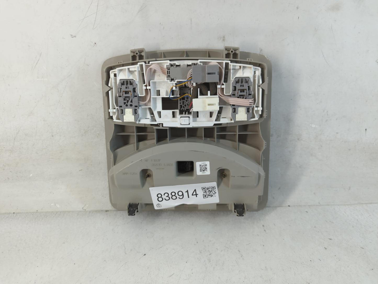 2011-2017 Nissan Quest Overhead Roof Console 838914 - Oemusedautoparts1.com
