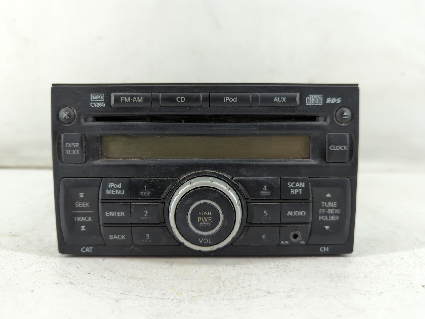2008-2015 Nissan Rogue Radio AM FM Cd Player Receiver Replacement P/N:28185 1VK1A Fits OEM Used Auto Parts - Oemusedautopart