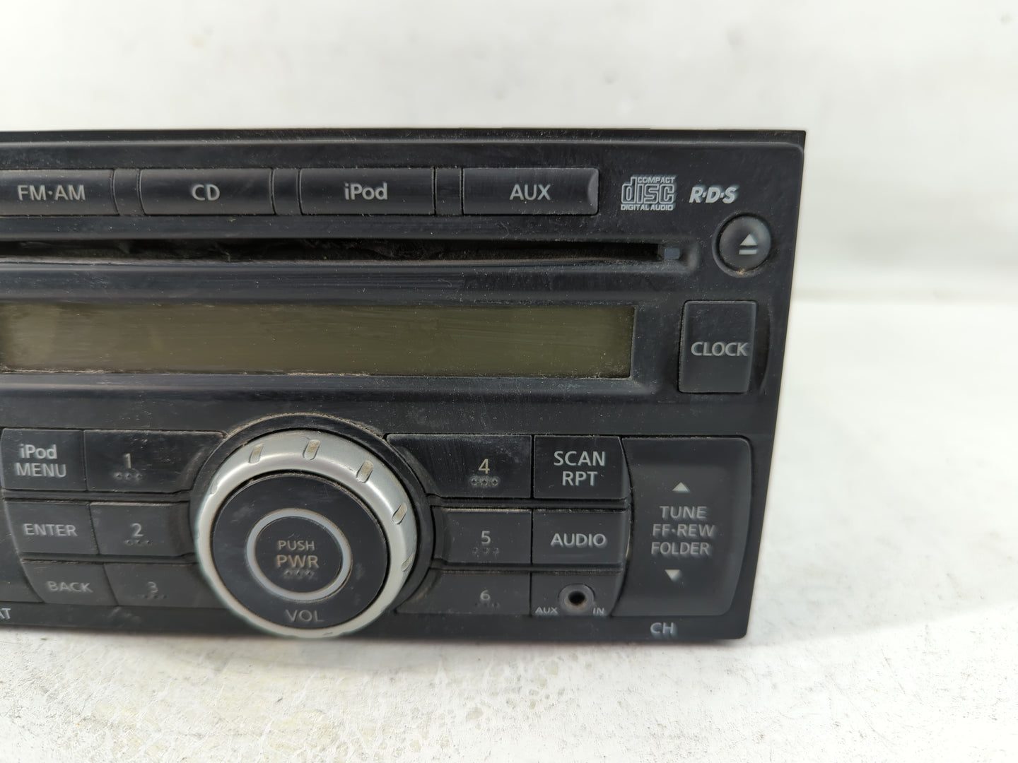2008-2015 Nissan Rogue Radio AM FM Cd Player Receiver Replacement P/N:28185 1VK1A Fits OEM Used Auto Parts - Oemusedautopart