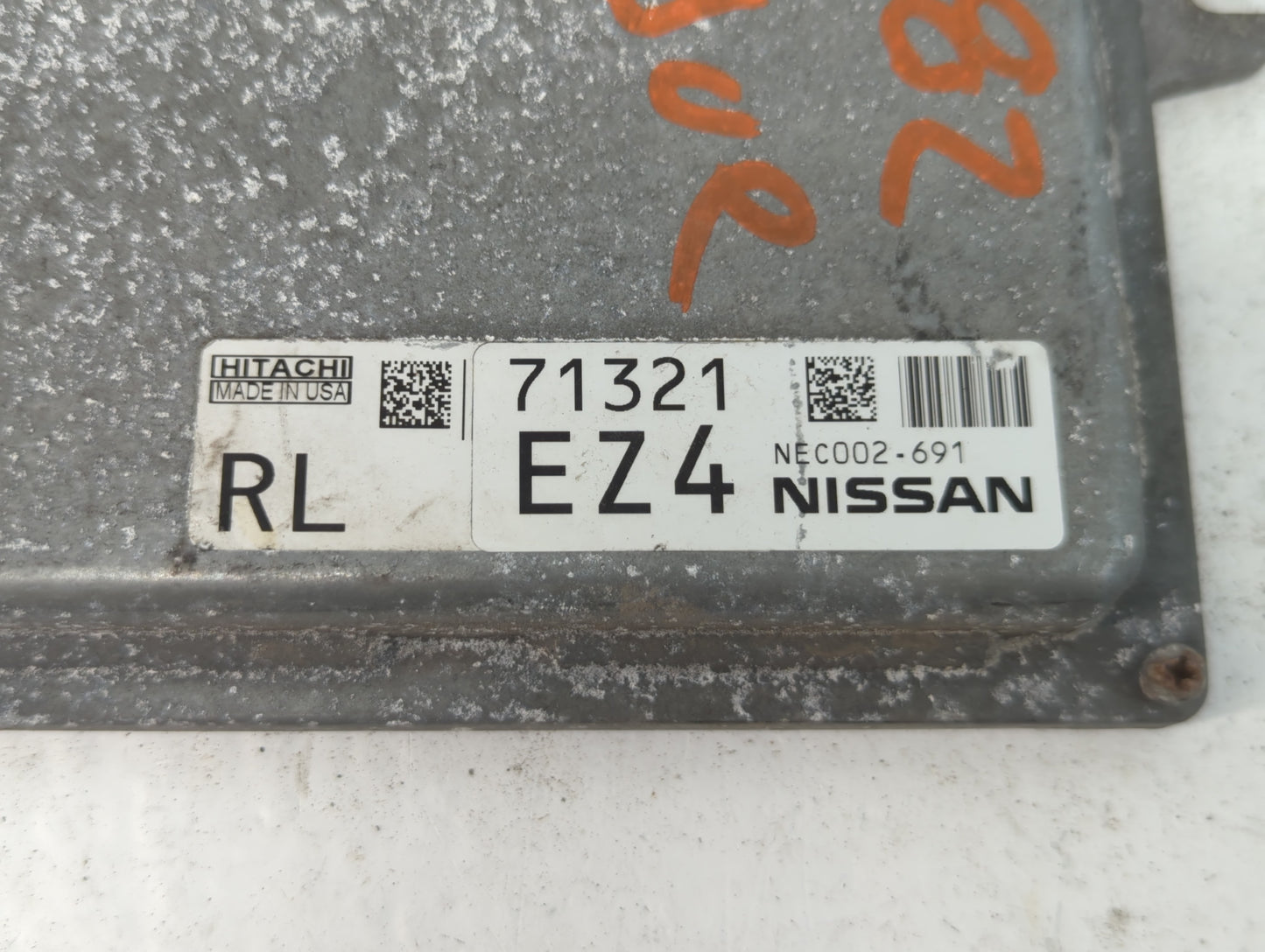 2013-2015 Nissan Rogue PCM Engine Control Computer ECU ECM PCU OEM P/N:NEC005-691 Fits Fits 2013 2014 2015 OEM Used Auto Par