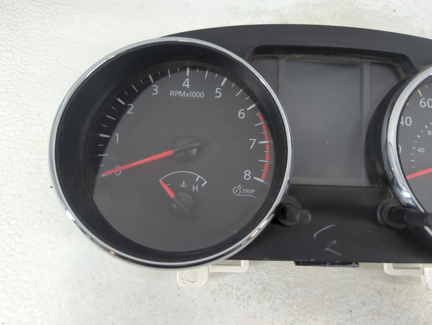 2012-2015 Nissan Rogue Instrument Cluster Speedometer Gauges P/N:24810 1VX5A Fits Fits 2012 2013 2014 2015 OEM Used Auto Par